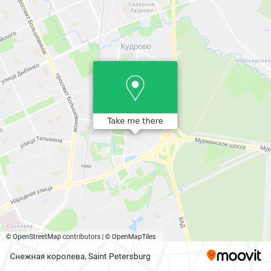 Снежная королева map