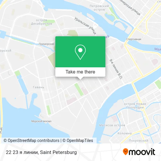 22 23 я линии map