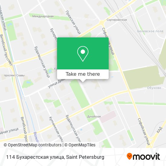 114 Бухарестская улица map