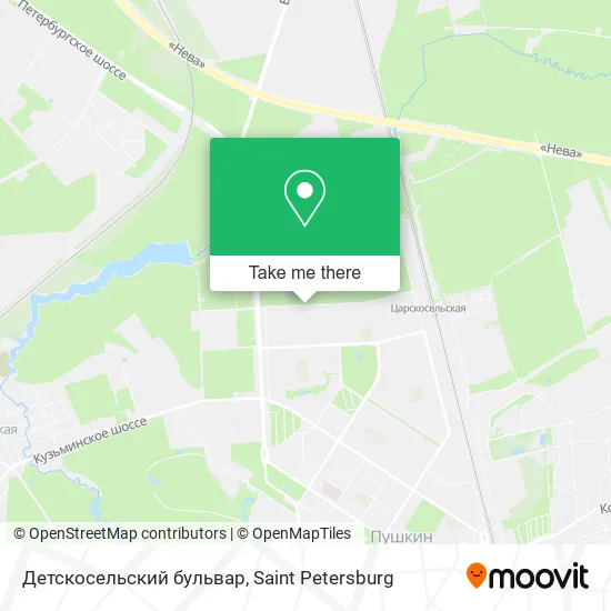Детскосельский бульвар map