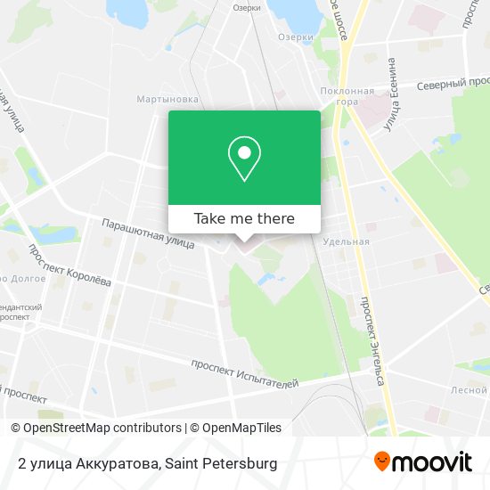 2 улица Аккуратова map