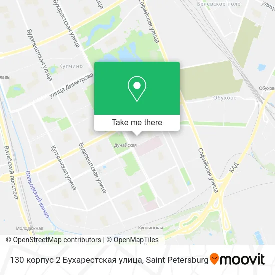 130 корпус 2 Бухарестская улица map