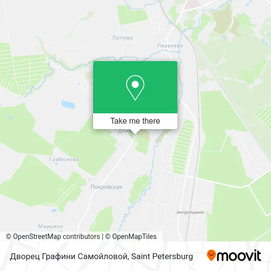 Дворец Графини Самойловой map