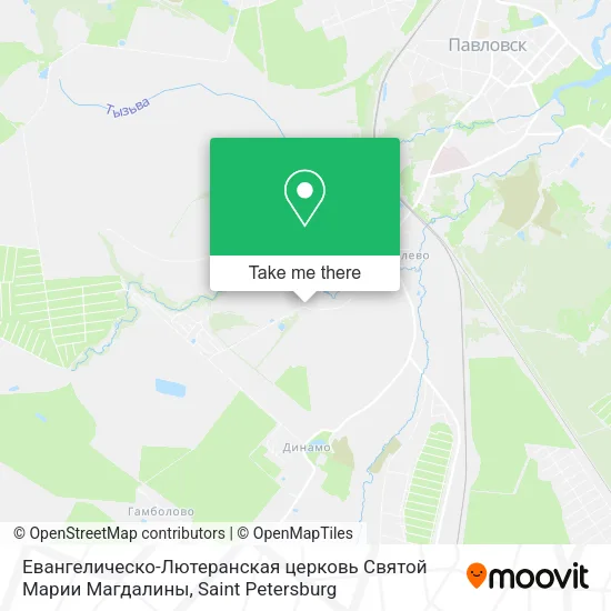 Евангелическо-Лютеранская церковь Святой Марии Магдалины map