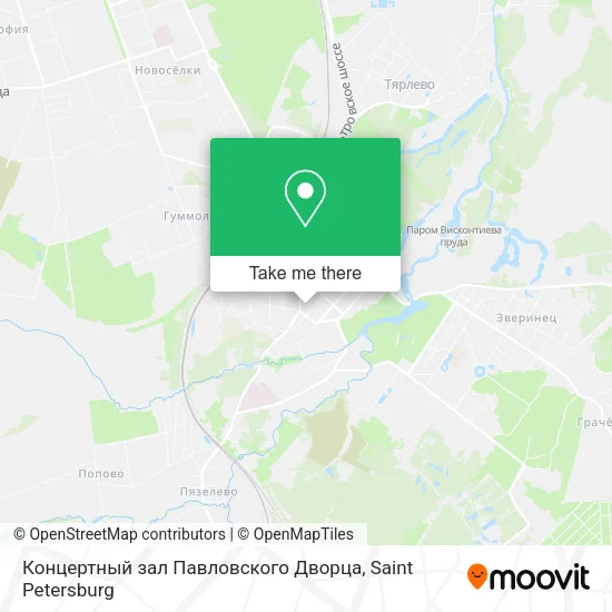 Концертный зал Павловского Дворца map
