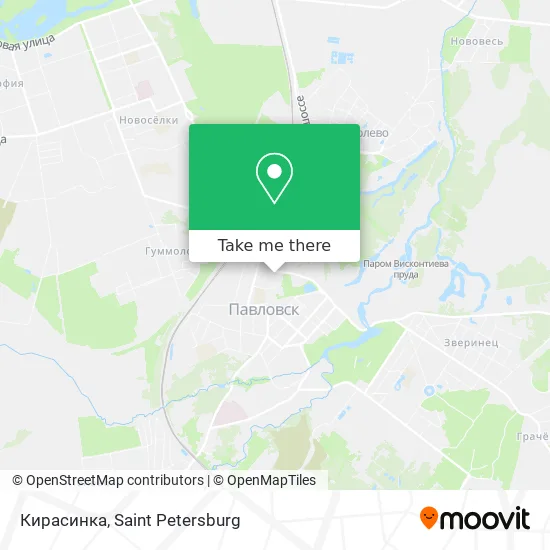 Кирасинка map