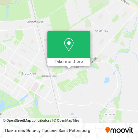 Памятник Элвису Пресли map