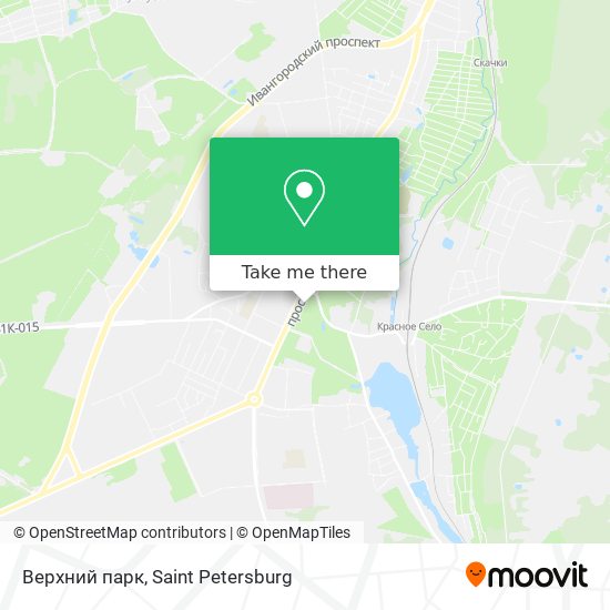 Верхний парк map