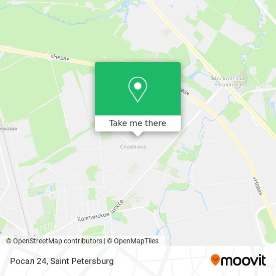 Росал 24 map