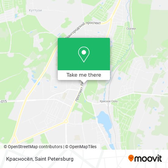 Красносёл map