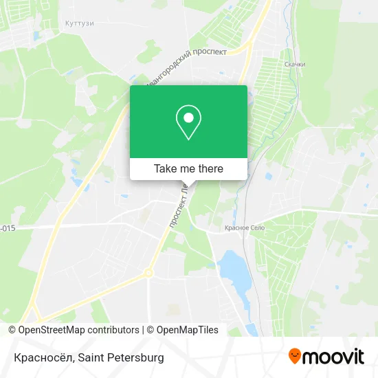 Красносёл map