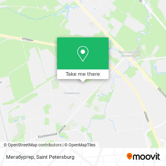 Мегабургер map