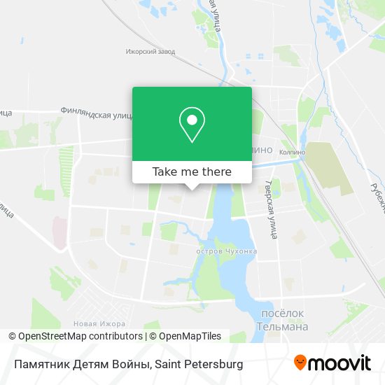 Памятник Детям Войны map
