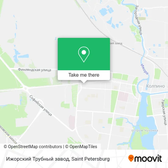 Ижорский Трубный завод map