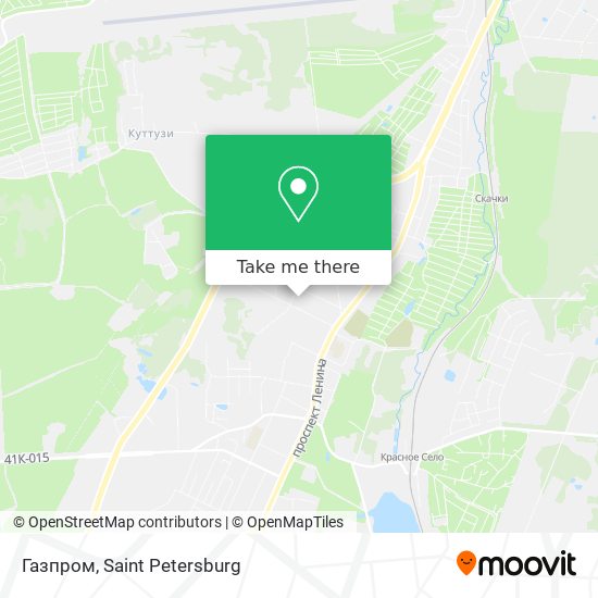 Газпром map