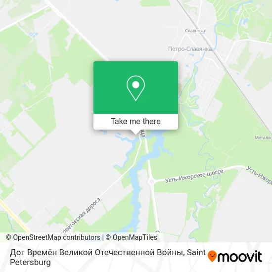 Дот Времён Великой Отечественной Войны map