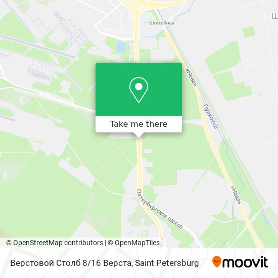 Верстовой Столб 8/16 Верста map