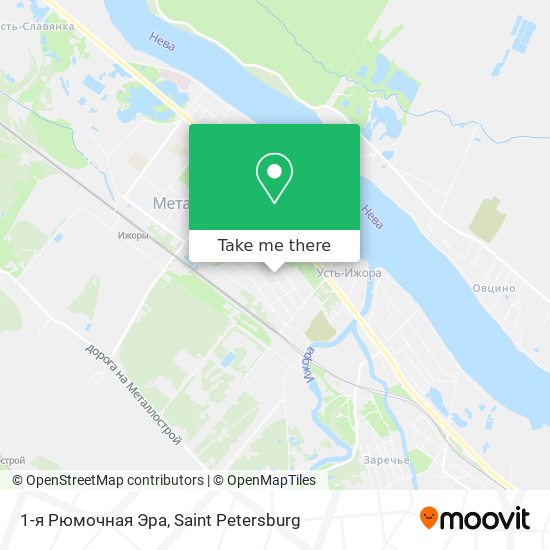 1-я Рюмочная Эра map