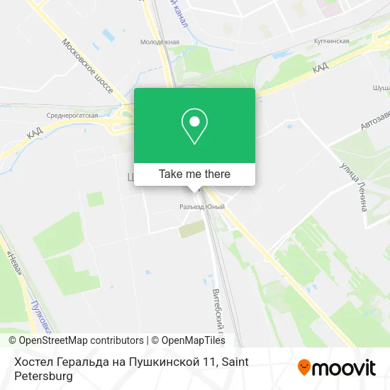 Хостел Геральда на Пушкинской 11 map