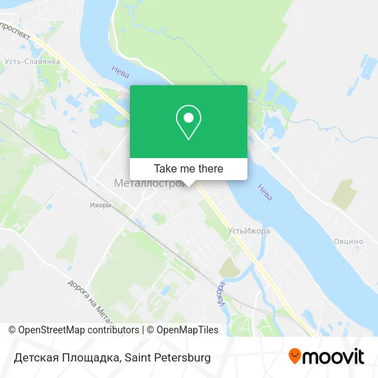 Детская Площадка map