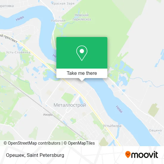 Орешек map