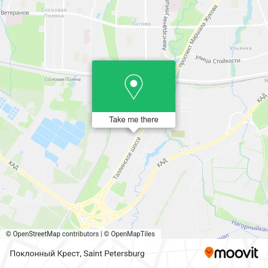 Поклонный Крест map