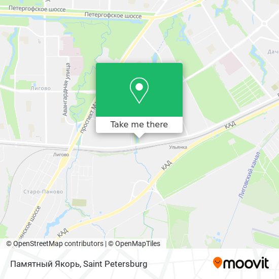 Памятный Якорь map