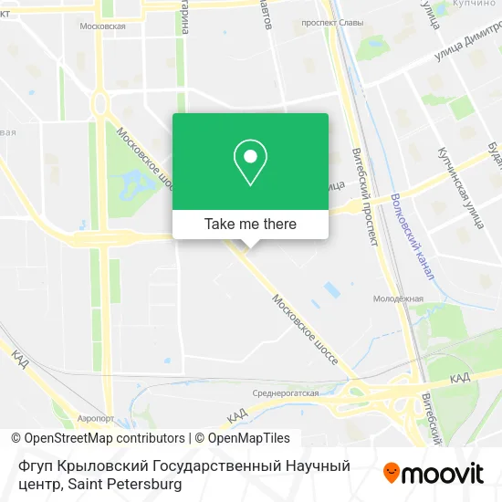 Фгуп Крыловский Государственный Научный центр map