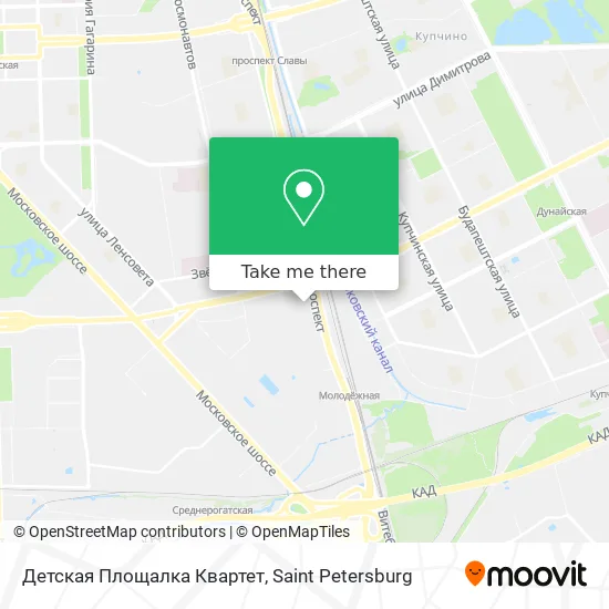 Детская Площалка Квартет map