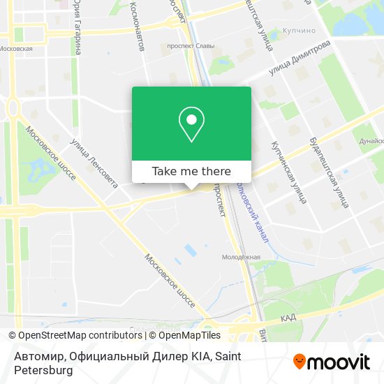 Автомир, Официальный Дилер KIA map