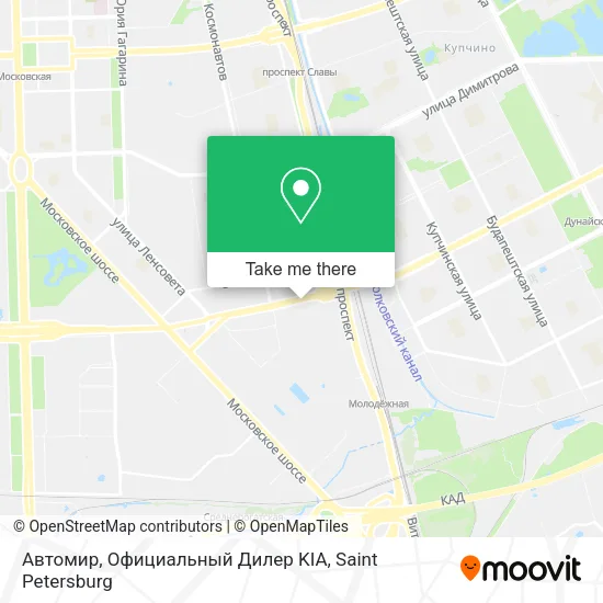 Автомир, Официальный Дилер KIA map