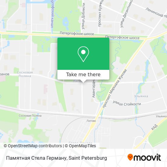 Памятная Стела Герману map