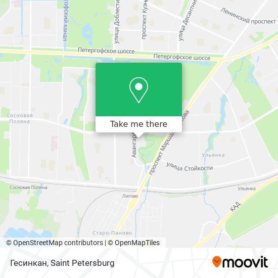 Гесинкан map