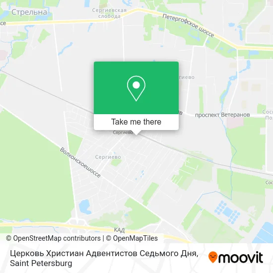Церковь Христиан Адвентистов Седьмого Дня map