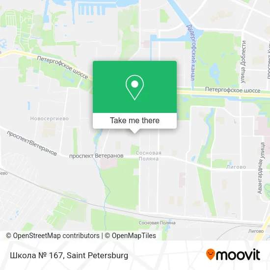 Школа № 167 map