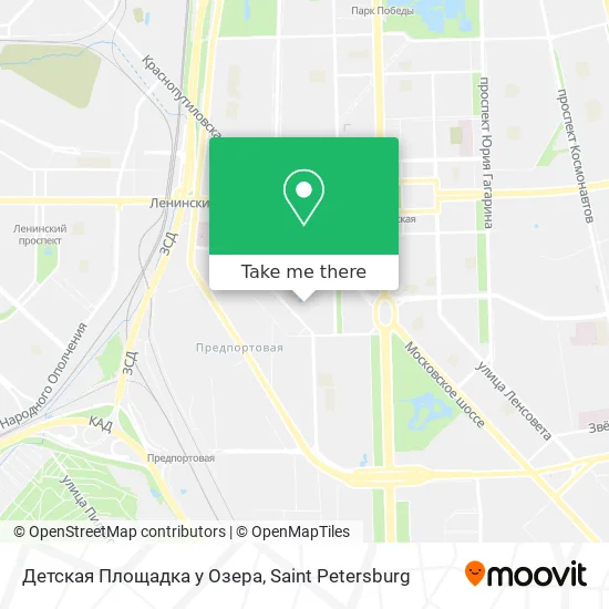 Детская Площадка у Озера map