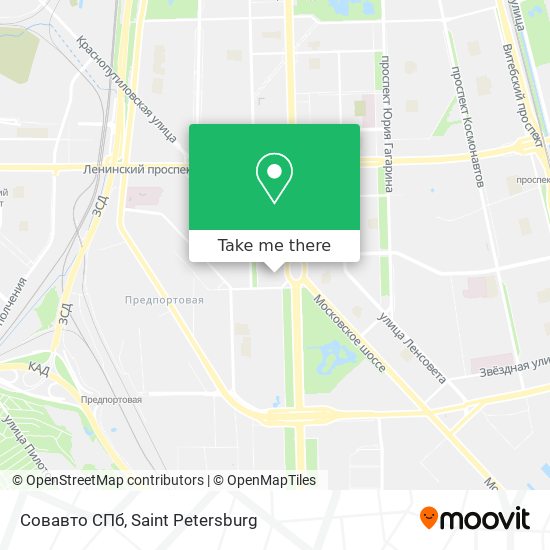 Совавто СПб map