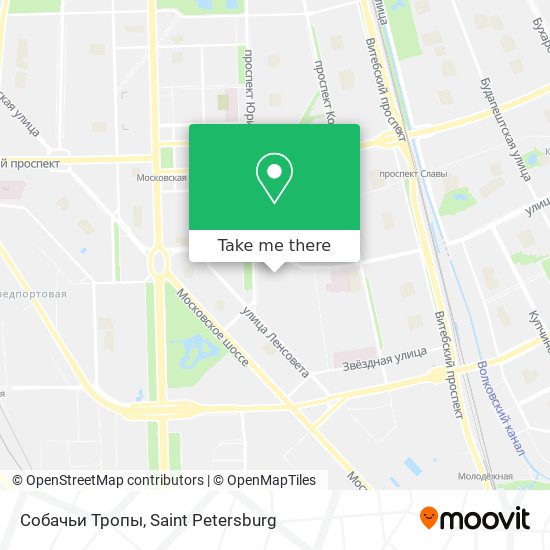 Собачьи Тропы map