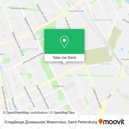 Кладбище Домашних Животных map