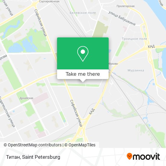 Титан map