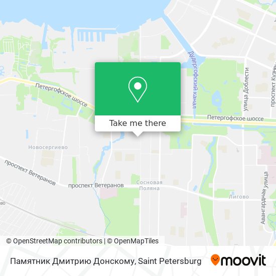 Памятник Дмитрию Донскому map