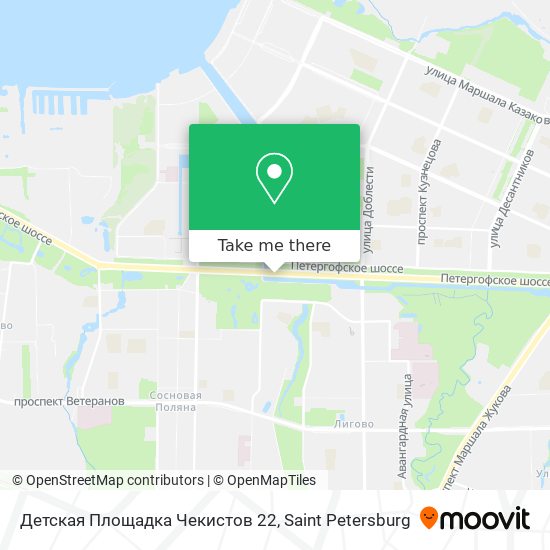 Детская Площадка Чекистов 22 map