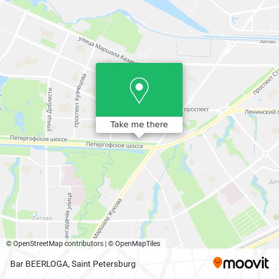 Bar BEERLOGA map