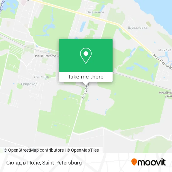 Склад в Поле map