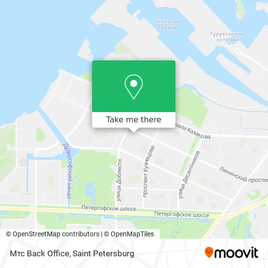 Мтс Back Office map
