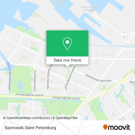 Бретский map