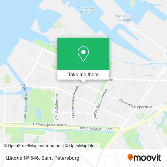 Школа № 546 map