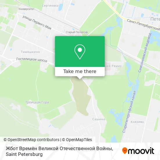 Жбот Времён Великой Отечественной Войны map