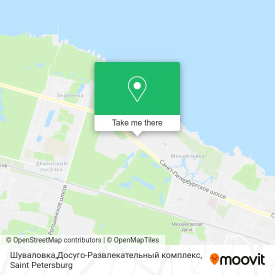 Шуваловка,Досуго-Развлекательный комплекс map