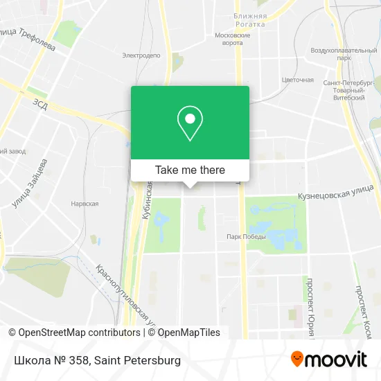 Школа № 358 map